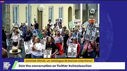 Sommet "ambition climat" : Emmanuel Macron salue le retour des États-Unis dans l'Accord de Paris