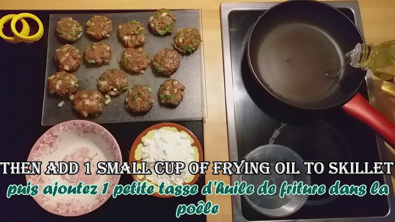 طريقة تحضير كرات كفتة اللحم والدجاج المقلي (البروست) خطوة بخطوة + سر قرمشة الدجاج | How to prepare meatballs and fried chicken (broast) step by step + the secret of chicken crunch