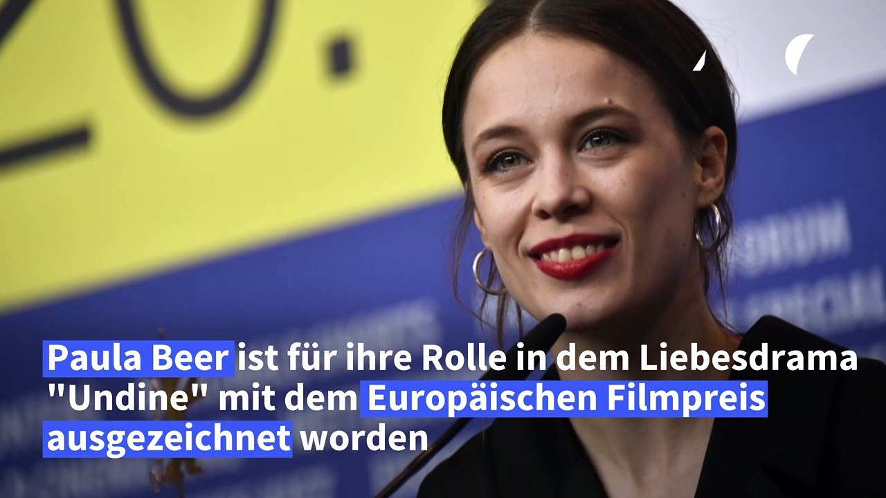 Paula Beer mit Europäischem Filmpreis ausgezeichnet