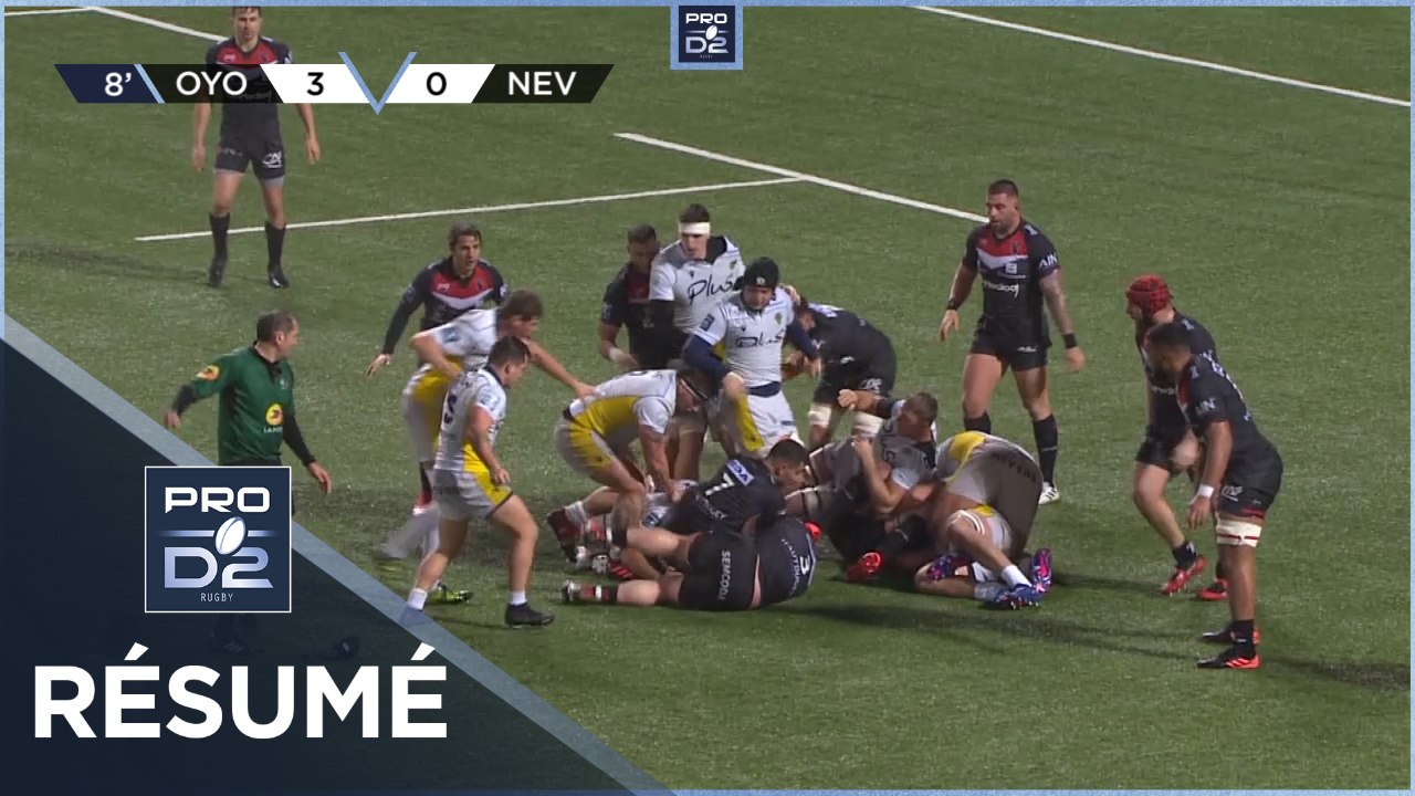 PRO D2 - Résumé Oyonnax Rugby-USON Nevers: 28-20 - J13 - Saison 2020/2021