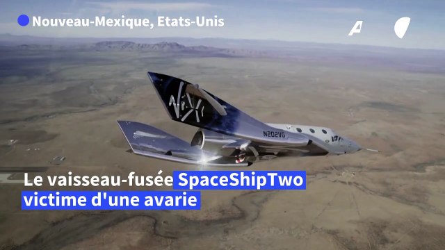 Espace: une fusée de Virgin Galactic fait demi-tour lors d'un vol d'essai
