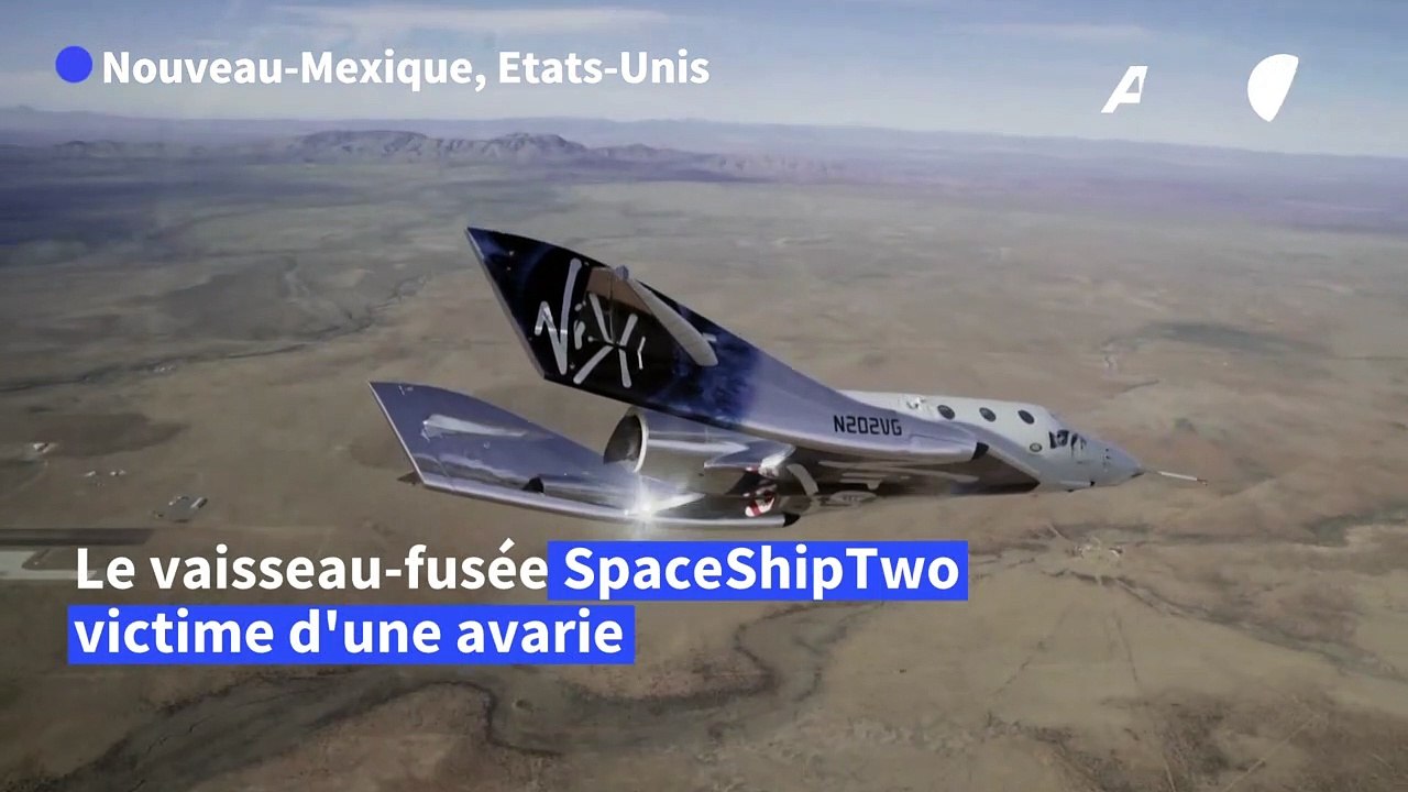 Espace: une fusée de Virgin Galactic fait demi-tour lors d'un vol d'essai
