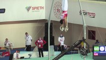 MERSİN - Avrupa Erkekler Artistik Cimnastik Şampiyonası - Bora Tarhan bronz madalya kazandı