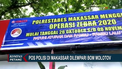Pos Polisi Dilempari Bom Molotov Beserta Surat Berisi Ancaman, Polisi Kejar Pelaku!