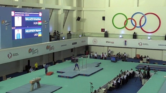 MERSİN - Milli sporcu Mert Efe Kılıçer, barfikste gümüş, paralel barda bronz madalya kazandı