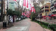 KOCAELİ - Doğu Marmara ve Batı Karadeniz'de sokaklar sakin