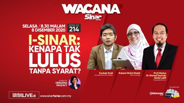 I-Sinar: Kenapa tak lulus tanpa syarat?