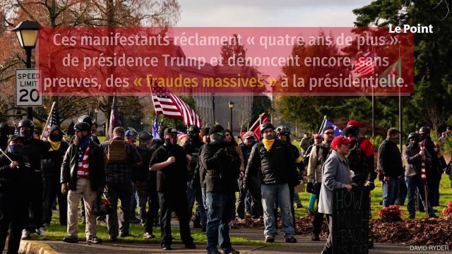États-Unis : plusieurs blessés graves lors de manifestations pro-Trump