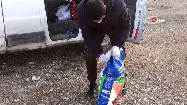 Erciş Belediyesi sokak hayvanlarını unutmadı