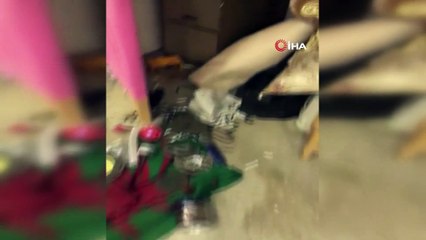 Evi talan eden hırsızlar suçüstü yakalandı