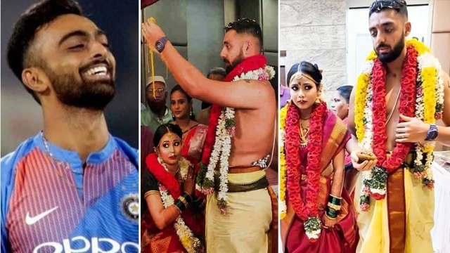 KKR Spinner Varun Chakravarthy Marries His Girlfriend Neha Khedekar | Oneindia Telugu