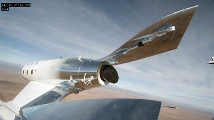 SpaceShipTwo: kényszerleszállás az utaskabin tesztelése közben