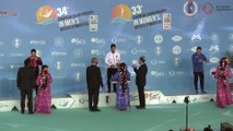 MERSİN - Milli sporcu İbrahim Çolak, halka aletinde altın madalya kazandı (2)