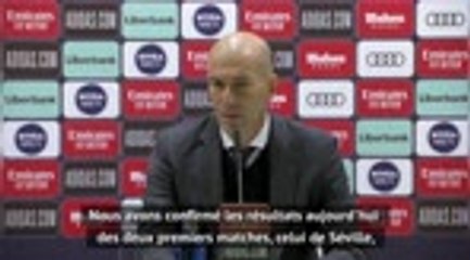 13e j. - Zidane : "On s'est beaucoup amélioré"