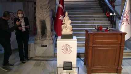 Kybele heykeli Arkeoloji Müzesi’nde