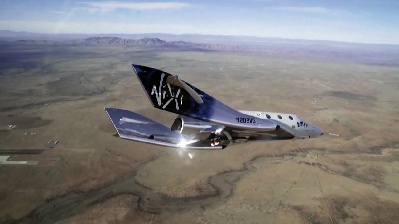 Aeronave da Virgin Galactic aterra de emergência
