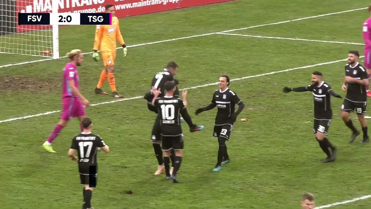 Torfestival beim Re-Start | FSV Frankfurt - TSG 1899 Hoffenheim 2 (Regionalliga Südwest)