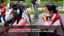 Delapan Pekerja Migran yang Sempat Disekap di Malaysia Pulang ke Indonesia