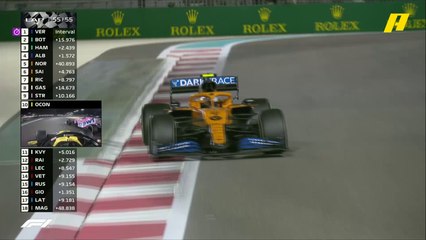 أوكون سائق رينو يتخطى سترول سائق ريد بُل في الأمتار الأخيرة من السباق