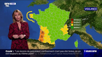 Les départements de la Gironde, des Landes et des Pyrénées-Atlantiques placés en vigilance orange pour risques de crues