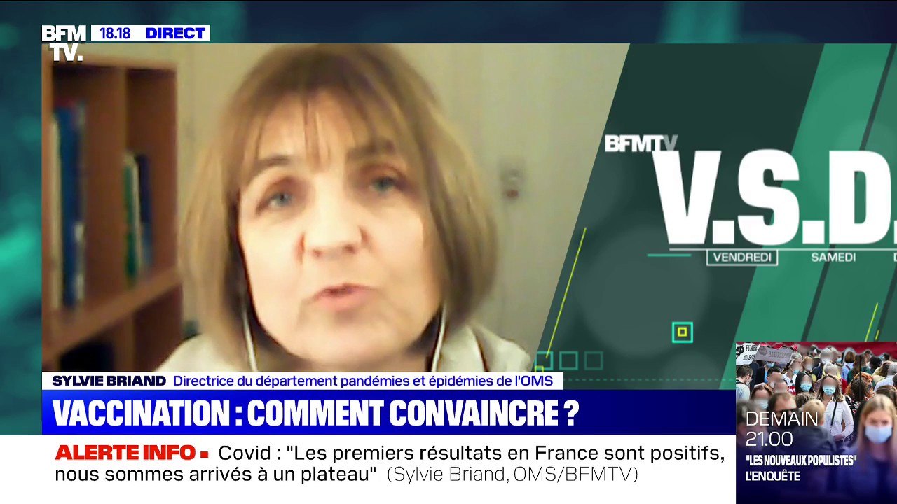 Sylvie Briand (OMS): "Les premiers résultats en France sont positifs, nous sommes arrivés à un plateau"