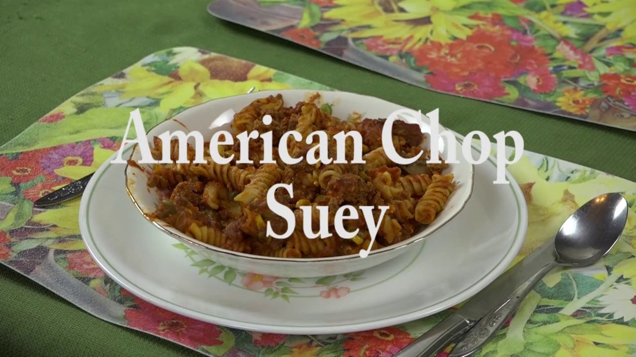 Meals 41  #15  "American Chop Suey."