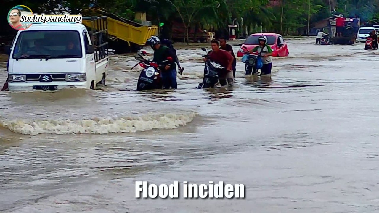 Bencana Banjir Di Matang Kuli, Aceh Utara.
