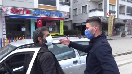 Markete araçları ile gidenlere ceza yağdı