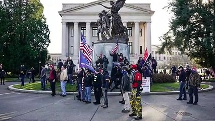 Download Video: Confrontos e feridos em manifestações pró-Trump