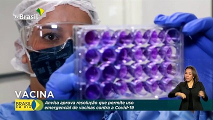 Resolução permite uso emergencial de vacina contra Covid-19