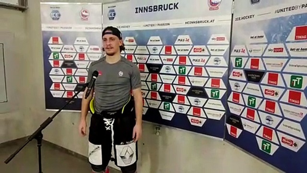 Christof Kromp nach dem Spiel gegen Villach