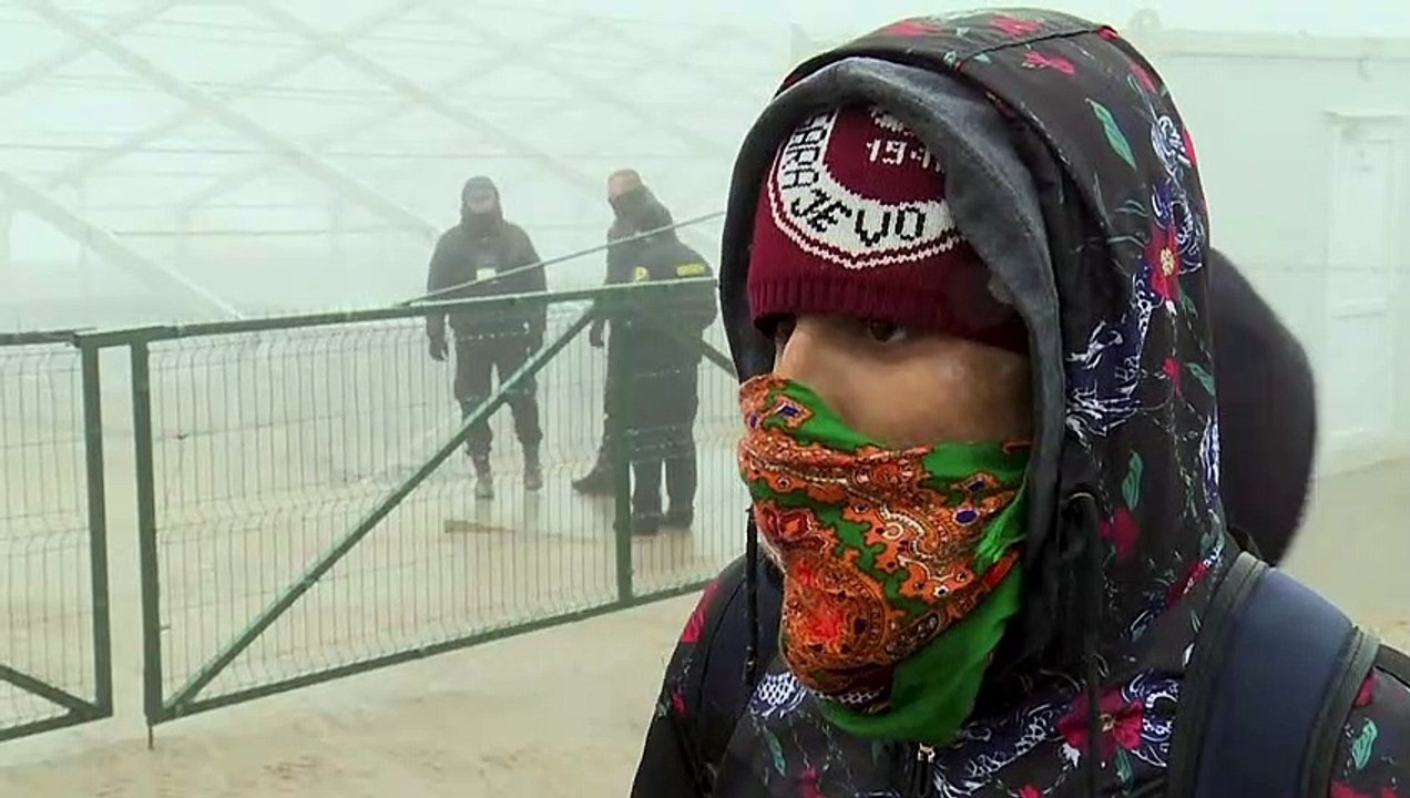 Lage der mehr als 3.000 Flüchtlinge in Bosnien bleibt katastrophal