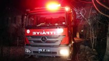 KARABÜK - Müstakil evde çıkan yangında 1 kişi yaralandı