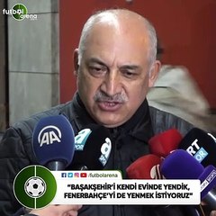 Mehmet Büyükekşi: "Başakşehir'i kendi evinde yendik. Fenerbahçe'yi de yenmek istiyoruz"