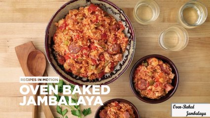 Oven-Baked Jambalaya Recipe - An Easy Fun Cajun Dish