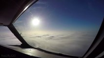 Un avion Airbus atterrit en pilote automatique dans le brouillard complet à Amsterdam