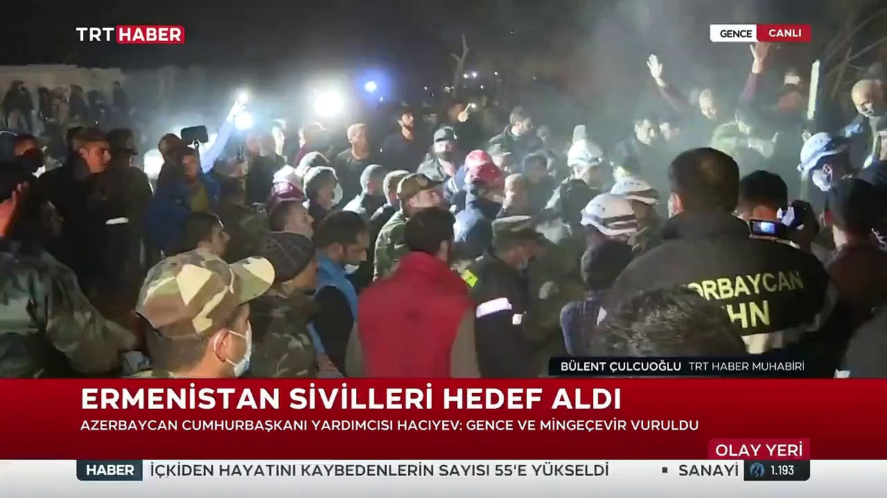 Ermenistan'dan kalleş saldırı! Gence'de sivilleri vurdu