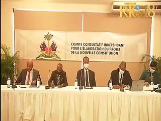 Komite konsiltatif endepandan kap travay sou pwojè chanjman konstitisyon an prezante bilan travay yo