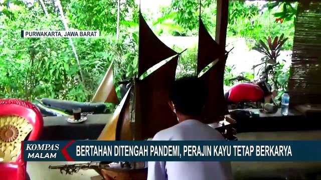 Perajin Kayu Tetap Berkarya Demi Bertahan Di Tengah Pandemi