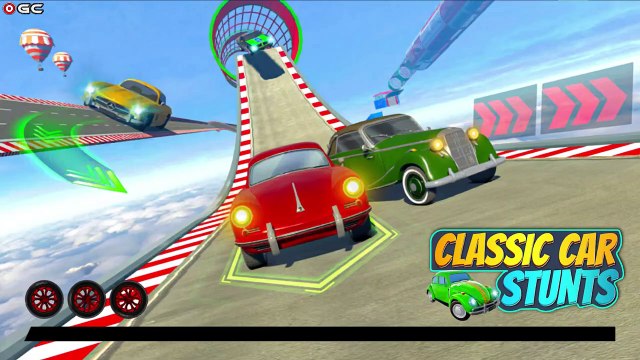 Classic Car Stunt Games Mega Ramp Stunt Car Games - Impossible 3D Car Driver - Android GamePlay #2