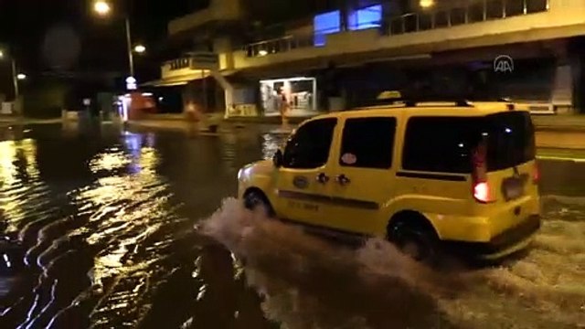 ANTALYA - Kuvvetli yağış etkisini sürdürüyor