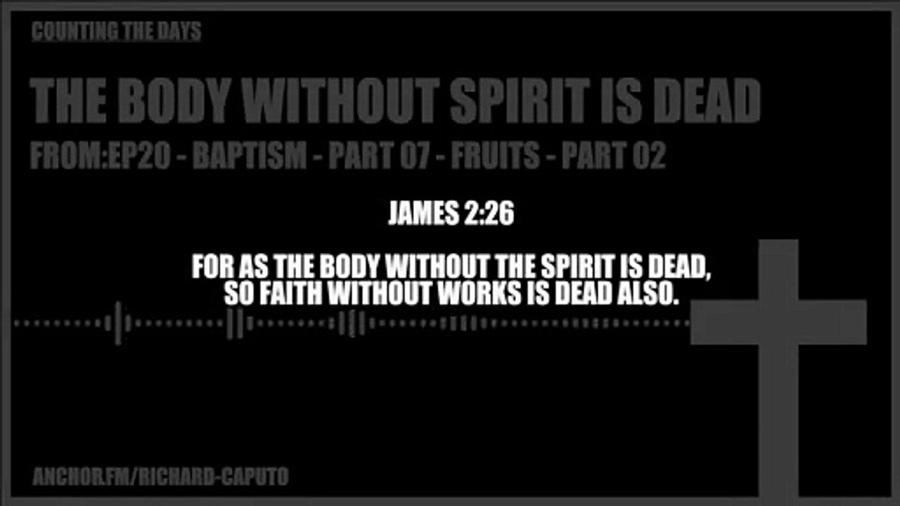 The Body Without the SPIRIT is Dead
