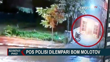 Pos Polisi di Gowa dan Makassar Dilempari Bom Molotov, Pelaku Tinggalkan Pesan Ancaman