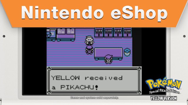 Pokémon Version Jaune - Trailer de lancement 3DS