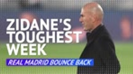 Zidane passes toughest week in Madrid