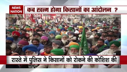 पंजाब से 50,000 किसान सिंघु बॉर्डर पहुंचे, रास्ते में पुलिस ने रोकने की कोशिश की