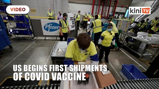 Historic US vaccine campaign begins with first shipments