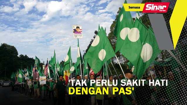 'Tak perlu sakit hati dengan Pas'