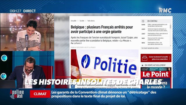 «Les 3 histoire de Charles Magnien » : Des Français arrêtés après une orgie en Belgique, deux A340 de l'armée de l'air vendus aux enchères, les perles du lettre du père Noël - 14/12