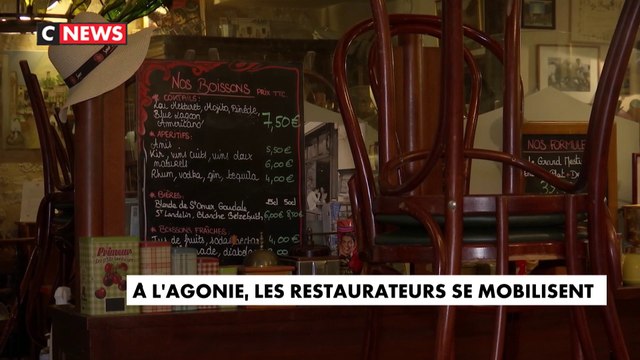 A l'agonie, les restaurateurs se mobilisent